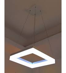 Aesthetic Contemporary Cool White Led Hanging Light In Square By Aesthetics Home Solution Online Hanging Lights La Hanging Light Lamp Hanging Lights Lamp