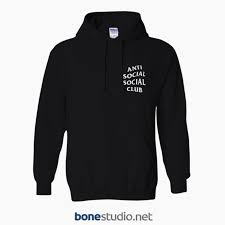 Anti Social Social Club Hoodies Adult Unisex Size S 3x