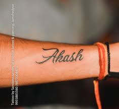 Akash Tattoo Jamshedpur 9955885560 Name Tattoos Tattoos Name Tattoo
