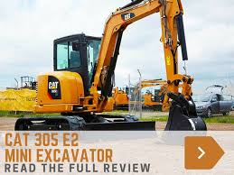 It's compact, easy to use, and versatile. Review Cat 305e2 Excavator