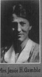 Jessie Beulah Handley Gamble (1898-1946)
