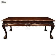 The traditional tavern table has a stretcher base, forming an h beneath the table as shown in the photos. Chippendale Rectangular Coffee Table 140 Antique Reproduction Coffee Table Coffee Table Vintage Mahogany Coffee Table