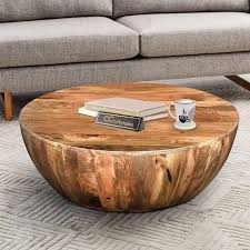 Wooden beautifull handmade round brass drum coffee table ,indian drum central morden coffee table round home decor side table. Wood Coffee Table In Round Shape Indian Handmade Coffee Etsy In 2021 Drum Coffee Table Coffee Table Wood Round Wooden Coffee Table