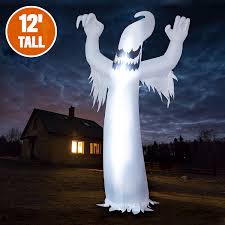 Check spelling or type a new query. Decorx 12 Feet Tall Halloween Inflatable Scary Spooky Ghost Inflatable Yard Decoration With Build In Leds Blow Up Inflatables For Halloween Party Indoor Outdoor Yard Garden Lawn Decorations Walmart Com Walmart Com