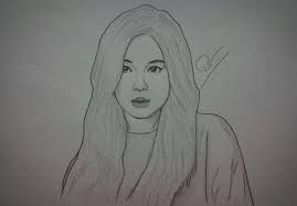 Sketch Rose Blackpink Drawing Easy Blackpink Reborn 2020 sketch rose blackpink drawing easy