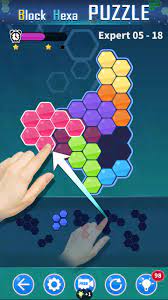 • try to fit them all in the frame • blocks can't be rotated. Block Hexa Puzzle For Android Apk Download