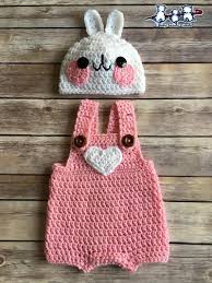 Sale Newborn Rabbit Outfit In 2020 Crochet Baby Costumes Baby Girl Crochet Crochet Baby Clothes