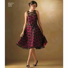 Simplicity Pattern 4070 Misses 39 Amp Miss Petite Special Occasion Dresses With Images Simplicity Dress Petite Cocktail Dresses Special Occasion Dresses