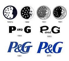 The Evolution Of The Procter Gamble Logo Logo Evolution Marketing Logo Old Logo