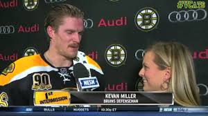 •lo esencial está en tu ser• @millers.menssalon brand ambassador @surgicorpintl @acrosstherainbow.ok. Men S Hockey Kevan Miller Makes Nhl Debut With The Boston Bruins Youtube