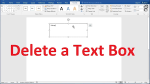 Learn how to cut, copy, paste, and format text, including using a powerpoint text box, for strong powerpoint presentations. How To Delete A Text Box In Word Youtube