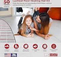 LuxHeat 100sqft Floor Heating Mat Kit – 240v Underfloor ...