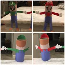 Charmin ultra soft is our softest toilet paper ever so it is harder than ever to resist! Mario And Luigi Toilet Paper Tube Guys Diy Mariobros Getcrafty Homemade Toiletpapertube Mario Crafts Toilet Paper Roll Crafts Nintendo Crafts