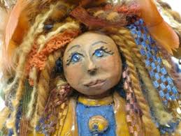 Wild and Wacky Women Ceramic Sculpture by Sherry Tolar