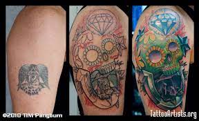 Pin skull cover up tattoos skullspirationcom designs art on pinterest. 7 Skull Cover Up Tattoos