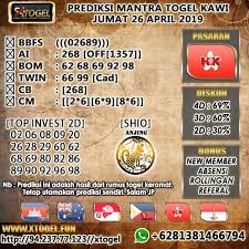Pin Di Mantra Togel Kawi