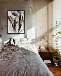 Schlafzimmer Im Skandi Look In 2020 Wandbilder Schlafzimmer Dekor Wandbilder Wohnzimmer