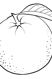 Miles de dibujos para colorear y pintar de máscara. Dibujo De Naranja Para Colorear Imprime Y En Linea Gratis