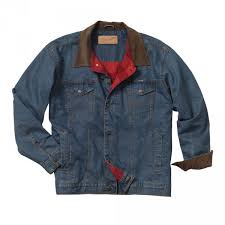 84265rt Wrangler Boys Blanket Lined Western Denim Jean Jacket