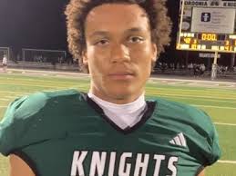 Dominick Jackson reacts to Nordonia football's week one rout of STVM