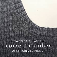 To pick up stitches from a vertical edge, insert your needle underneath the bar running in between the edge stitch column and the rest of your knitting. How To Pick Up The Correct Number Of Stitches Every Time Sister Mountain