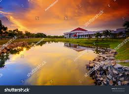Beautiful Sunrise Pusat Islam Politeknik Muadzam Stock Photo Edit Now 581060197