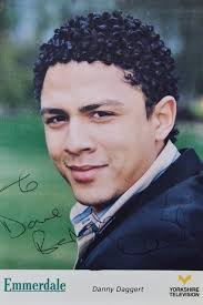 CLEVELAND CAMPBELL (DANNY Daggert) Emmerdale Original Cast Card. Tv Actor  Model £15.00