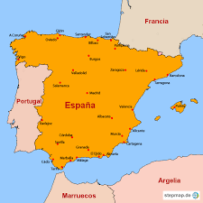 Este mapa se elabora en cumplimiento de la normativa. Stepmap Espana Ciudades Landkarte Fur Spanien