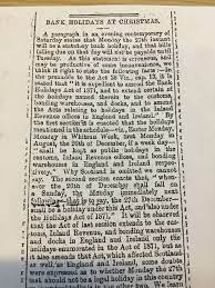 Hutchinson in the life of sir john lubbock, lord avebury, volume 1, his political aims were threefold: The Origins Of Bank Holidays The Library Blog