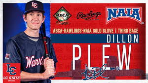 Plew earns ABCA-Rawlings NAIA Gold Glove - Lewis-Clark State ...