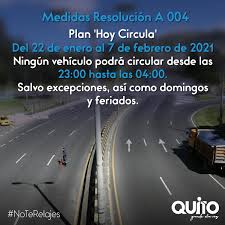 En quito rige el plan hoy no circula que estuvo vigente hasta antes de la emergencia. Importante A Partir De Secretaria De Cultura Quito Facebook