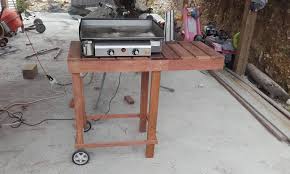 Le journal de la maison. Fabrication D Une Desserte Support Pour La Plancha Lesgwadalandais Over Blog Com