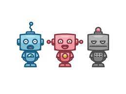 Robots Robot Logo Robot Chatbot Design
