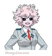 Might be a bit of a slow burn, we'll see. How To Draw Mina Ashido From Boku No Herro Academia Mangajam Com