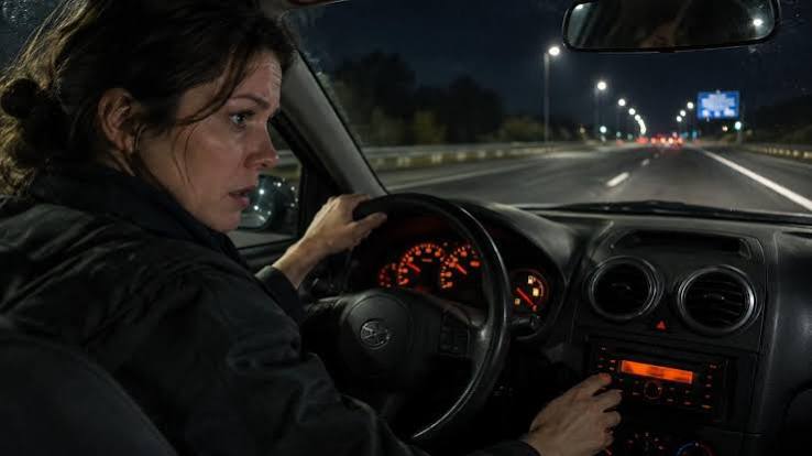 Elle conduit toujours avec le réservoir presque vide : un long trajet  imprévu lui fait regretter cette