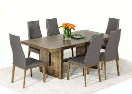 The glass can be clear, frosted or tinted for your dining room table set. Modrest Cologne Modern White Wash Oak Dining Table Clearance
