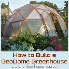 It only has three greenhouse sides and uses your home or garden shed as a fourth wall. How To Build A Geodome Greenhouse Northern Homestead