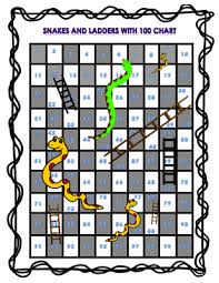 Snakes And Ladders With A 100s Chart Enter For Your Chance