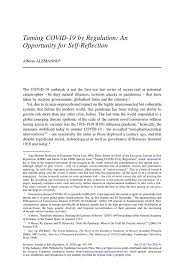 Here is a deeper dive into wisdom and beauty found in a meaningful reflection practice. Taming Covid 19 By Regulation An Opportunity For Self Reflection Researcher An App For Academics