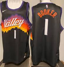Phoenix suns nike city edition jersey ($109.99). Devin Booker Phoenix Suns The Valley Nike City Edition Swingman Jersey Sz S Xxl Ebay