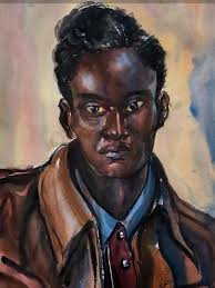 Artist, Malachi Wright @the_wright_artist "Modern Princess Tiana" (2018) .  . . . . . #blackartinamerica #blackart #supportblackart #sharingart  #artlover #collecteurs #artcollector #collectart #paintings  #blackartcollectors #blackartmatters ...