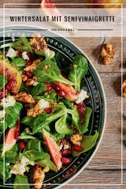 Auch Im Winter Kann Man Leckeren Frischen Salat Machen Vitamine Gepaart Mit Einer Senfviniagrette Einfach Lec Wintersalat Winter Salat Rezepte Leckere Salate
