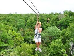 Me interesaría el término que se usa en un parque. Canopy En Cancun