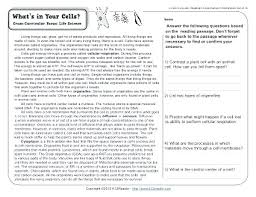 Sgi class 7 practice test on road signs #1. Whats Cells Grade Reading Comprehension Worksheet Worksheets Science Sumnermuseumdc Org
