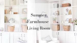 Living room decorating ideas don't need to revolve around dated furniture. Farmhouse Living Room Decor How To Decorate Bookshelves Youtube
