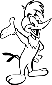Woody Woodpecker That Is It Coloring Page In 2020 Cartoon Coloring Pages Disney Art Drawings Coloring Pages
