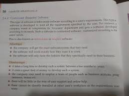 What Is Bespoke Software What Are Its Advantages And Disadvantages Brainly In