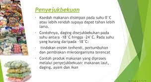 Kali ini cuba melangkah ke bidang makanan sejuk beku(frozen food). Tujuan Makanan Disimpan Secara Sejuk Beku Adalah Supaya 2 Jawapan