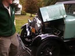 Keep in mind that the engine is old and tired. Ford Model A Hand Crank Youtube