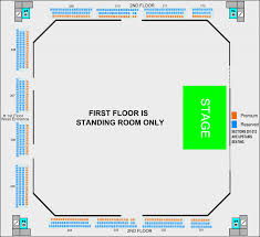 Seating Charts Firelake Arena